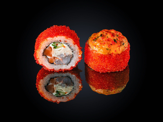 Гриль лосось