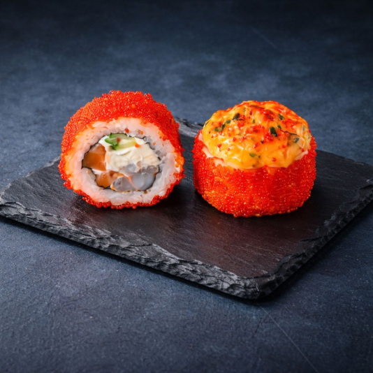 Гриль лосось